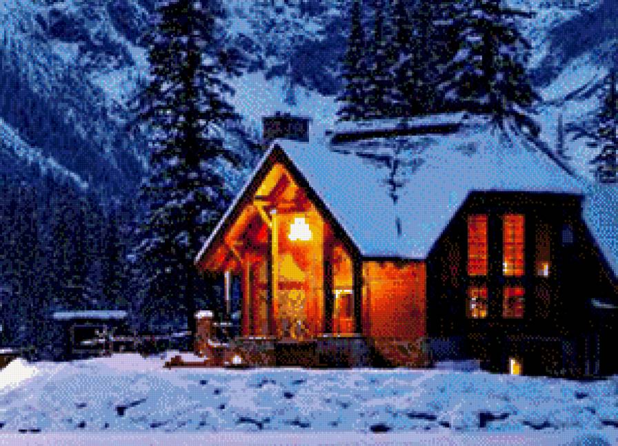 Домик в горах - предпросмотр