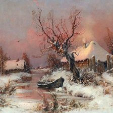 На краю деревушки..