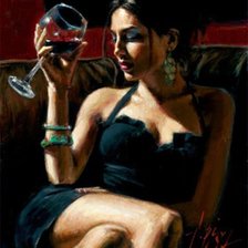 Схема вышивки «девушка»