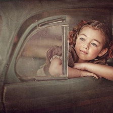 Схема вышивки «Я к вам (из 50-60х годов)»