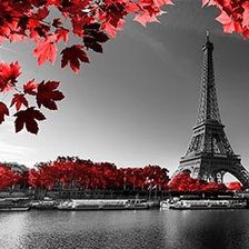 Схема вышивки «Париж»