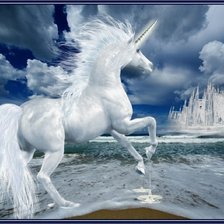 Схема вышивки «Лошади»