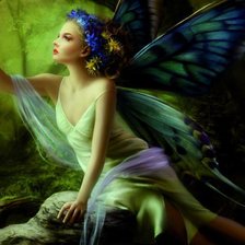 Схема вышивки «В лесу»