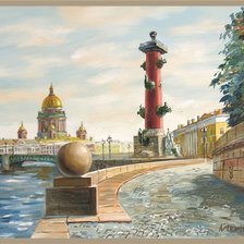 Схема вышивки «Питер 1»