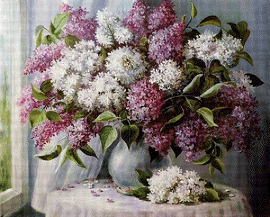 букет сирени - цветы - предпросмотр