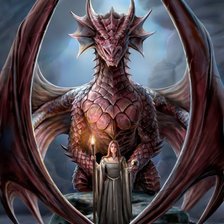 Схема вышивки «Дракон»