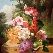 Схема вышивки «букет (худ.бруно)»