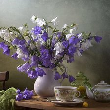 Схема вышивки «Колокольчики»