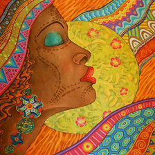 Схема вышивки «Bella Morena»