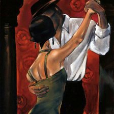 Схема вышивки «tango»