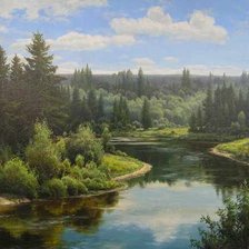 Схема вышивки «Лето»