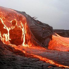 Схема вышивки «вулкан»