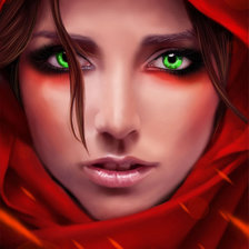 Схема вышивки «фэнтези»