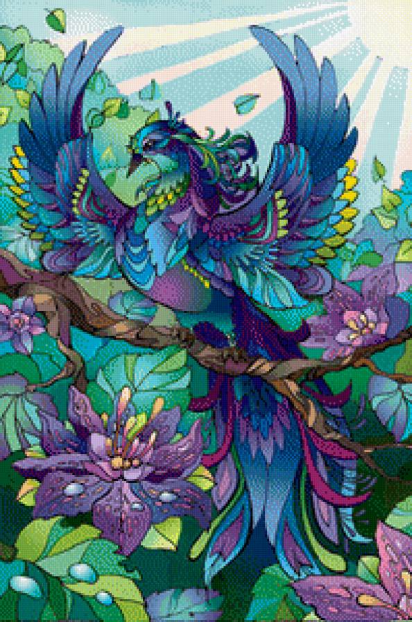 синяя птица - предпросмотр