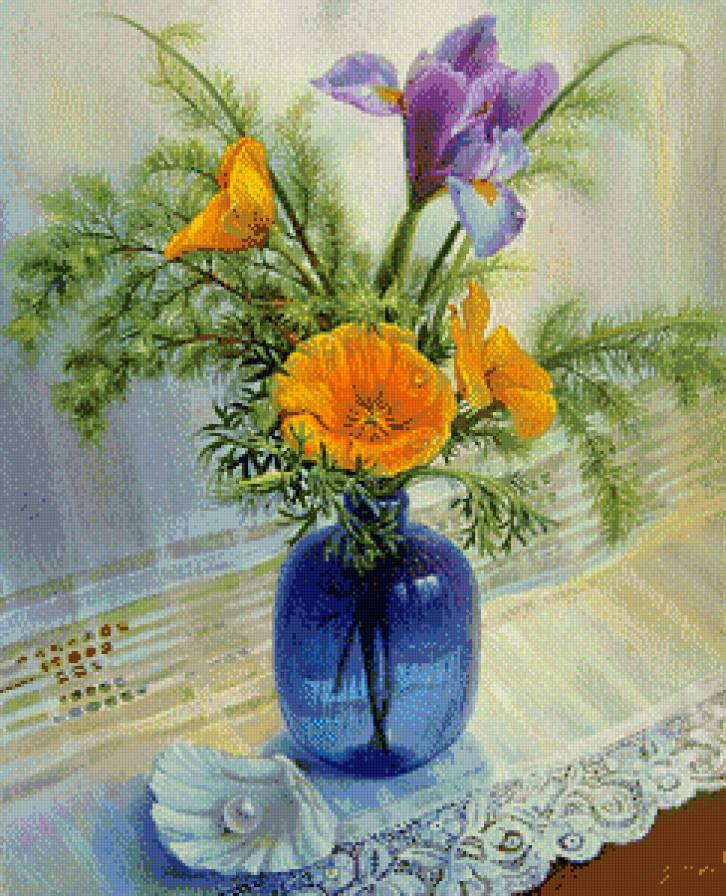 №741025 - цветы, букетик - предпросмотр