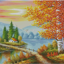 Схема вышивки «Природа»