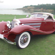 Схема вышивки «мерседес компрессор»