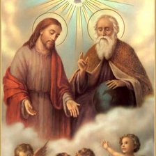 Схема вышивки «Santísima Trinidad»