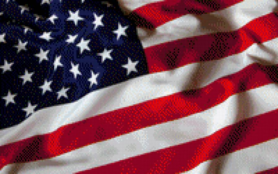 флаг США - предпросмотр