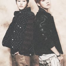 Схема вышивки «Xiumin & Luhan»