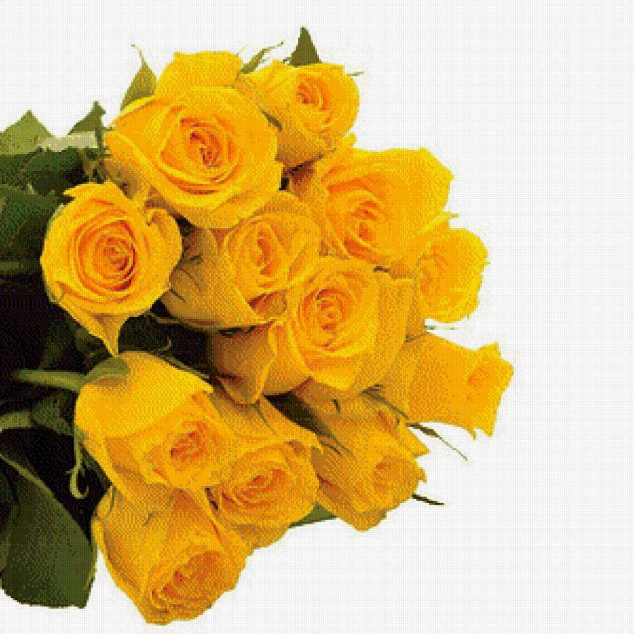 №741420 - цветы, букетик, розы - предпросмотр