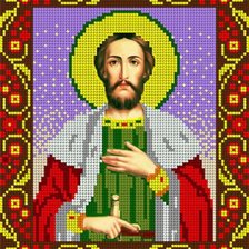 Схема вышивки «икона Александр Невский»