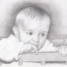 Схема вышивки «Малыш»