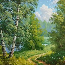 Схема вышивки «Природа»