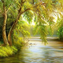 Схема вышивки «Природа»