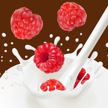 Схема вышивки «малина»