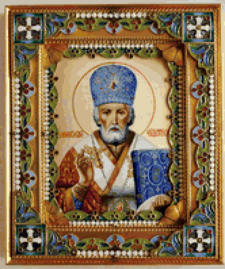 Икона "Святого Николая Чудотворца" - икона "святого николая чудотворца" - предпросмотр