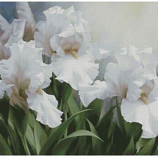 Схема вышивки «Ирис левый часть 2»