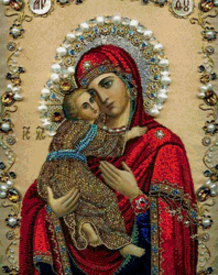 Богородица Владимирская - предпросмотр