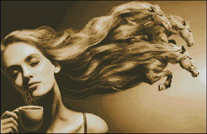 Девушка - люди, животные, кони, лошади, девушка - оригинал