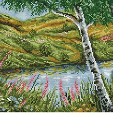 Схема вышивки «Природа»