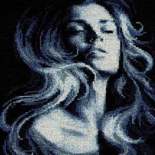 Схема вышивки «Девушка»