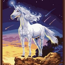 Схема вышивки «Лошади»