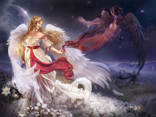 Девушка - люди, феи - оригинал