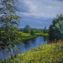 Схема вышивки «Природа»