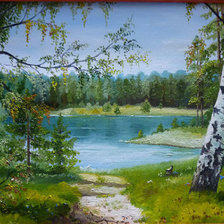 Схема вышивки «Природа»