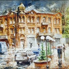 Схема вышивки «Художник Колбасов»