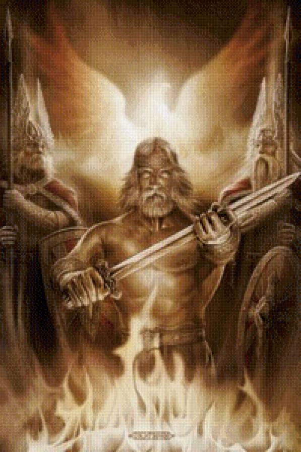 картины игоря ожиганова - фэнтези, мифология - предпросмотр