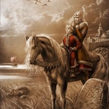 Схема вышивки «картины игоря ожиганова»