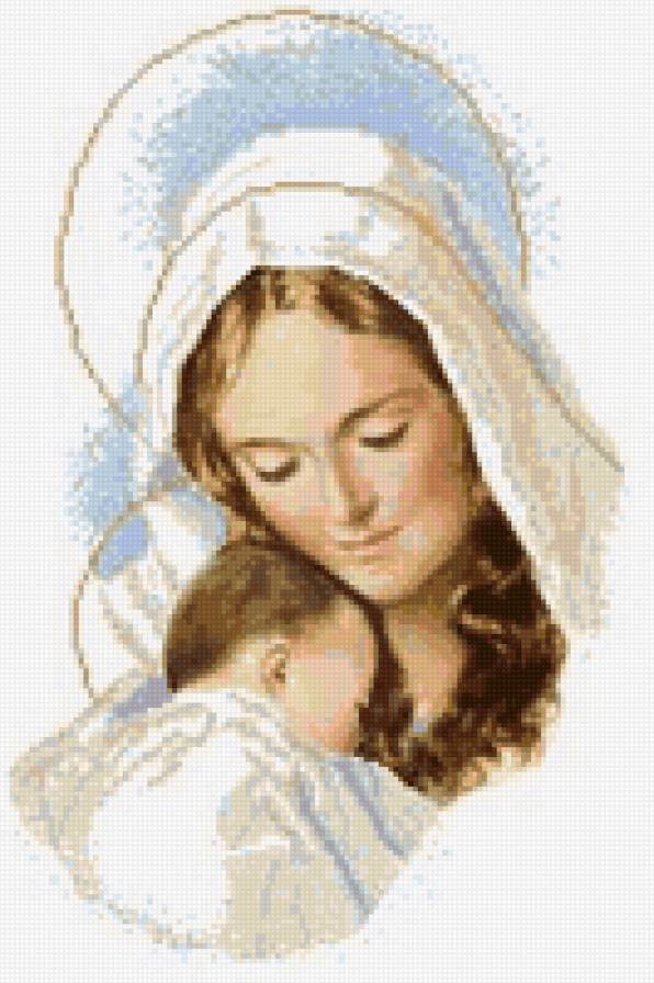 Мария - икона - предпросмотр