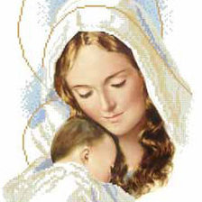 Схема вышивки «Мария»