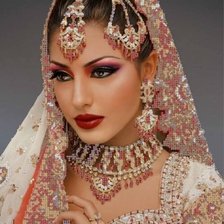 Схема вышивки «Девушка востока»