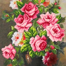 Схема вышивки «Розы»