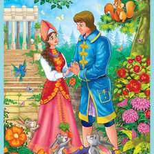 Схема вышивки «сказка»