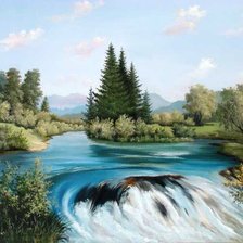 Схема вышивки «Природа»