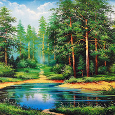 Схема вышивки «Природа»